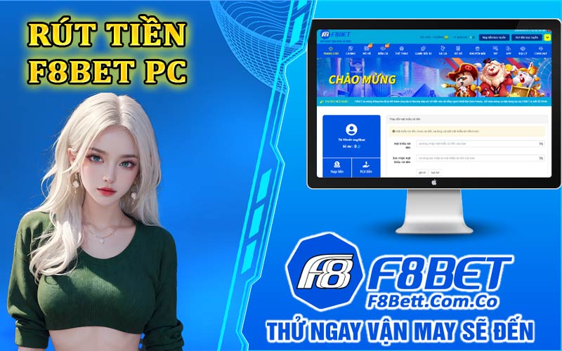 Hướng dẫn rút tiền F8Bet linh hoạt chỉ trong 3 phút 7 Rút tiền F8bet trên máy tính